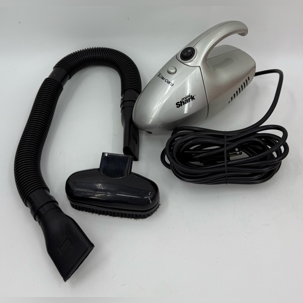 Mini Shark EURO-PRO X Handheld Vacuum Cleaner w/ Attachments 400W Model# EP031KC